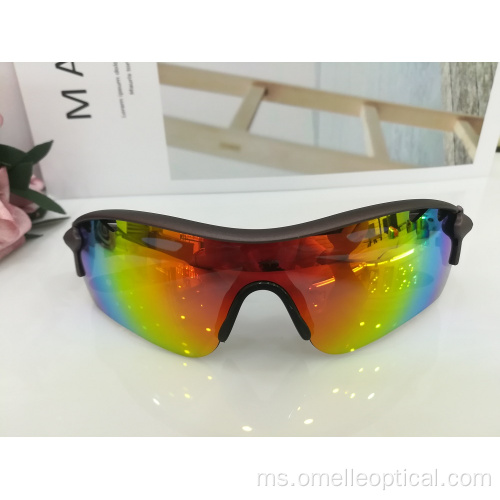 Perlindungan UV Aksesori Fesyen Sun Glasses Semi-Rimless